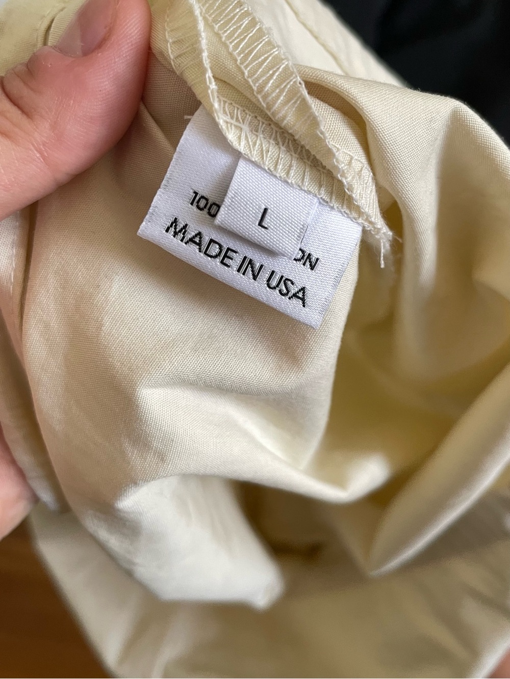Brooke Callahan tie pants in rice - Picture 5 of 5